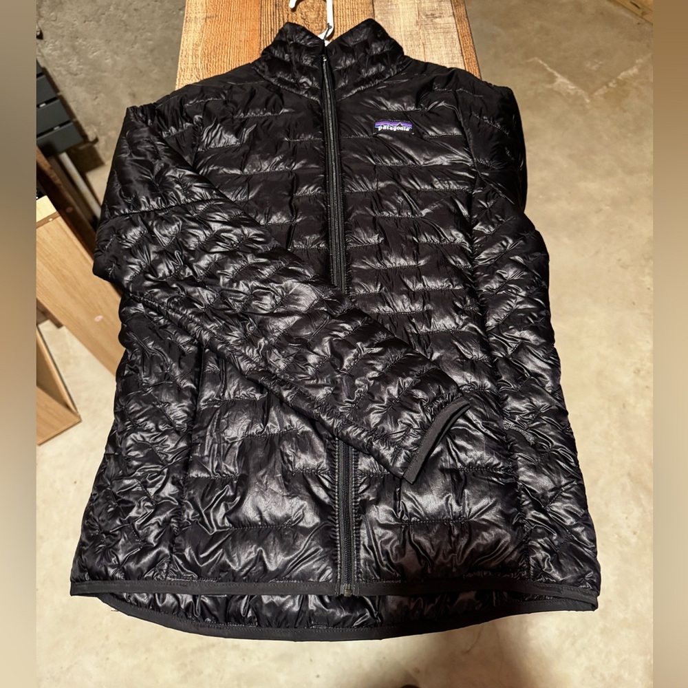 Patagonia Micro Puff Jacket, Black, Small